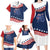 July 4th 1776 American Flag Vintage Personalized Family Matching Long Sleeve Bodycon Dress and Hawaiian Shirt USA Independence Day