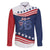 July 4th 1776 American Flag Vintage Personalized Family Matching Off Shoulder Short Dress and Hawaiian Shirt USA Independence Day