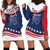 July 4th 1776 American Flag Vintage Personalized Hoodie Dress USA Independence Day