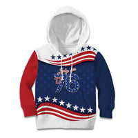 July 4th 1776 American Flag Vintage Personalized Kid Hoodie USA Independence Day