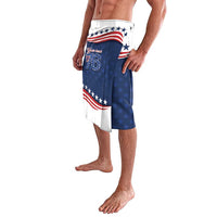 July 4th 1776 American Flag Vintage Personalized Lavalava USA Independence Day