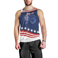 July 4th 1776 American Flag Vintage Personalized Men Tank Top USA Independence Day