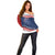 July 4th 1776 American Flag Vintage Personalized Off Shoulder Sweater USA Independence Day
