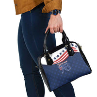 July 4th 1776 American Flag Vintage Personalized Shoulder Handbag USA Independence Day