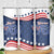 July 4th 1776 American Flag Vintage Personalized Skinny Tumbler USA Independence Day