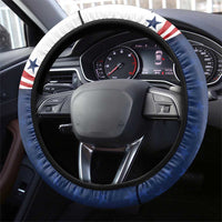 July 4th 1776 American Flag Vintage Steering Wheel Cover USA Independence Day