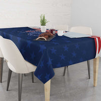 July 4th 1776 American Flag Vintage Personalized Tablecloth USA Independence Day