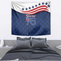 July 4th 1776 American Flag Vintage Personalized Tapestry USA Independence Day