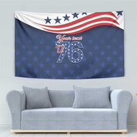 July 4th 1776 American Flag Vintage Personalized Tapestry USA Independence Day