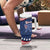 July 4th 1776 American Flag Vintage Personalized Tumbler With Handle USA Independence Day