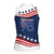July 4th 1776 American Flag Vintage Personalized Women Sleeveless Polo Shirt USA Independence Day