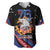 Personalized America History Began 4th of July Baseball Jersey Fire Bald Eagle US Flag