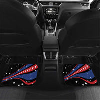 Personalized America History Began 4th of July Car Mats Fire Bald Eagle US Flag