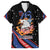 Personalized America History Began 4th of July Hawaiian Shirt Fire Bald Eagle US Flag
