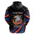 Personalized America History Began 4th of July Hoodie Fire Bald Eagle US Flag