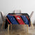Personalized America History Began 4th of July Tablecloth Fire Bald Eagle US Flag