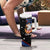 Personalized America History Began 4th of July Tumbler With Handle Fire Bald Eagle US Flag