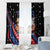 Personalized America History Began 4th of July Window Curtain Fire Bald Eagle US Flag