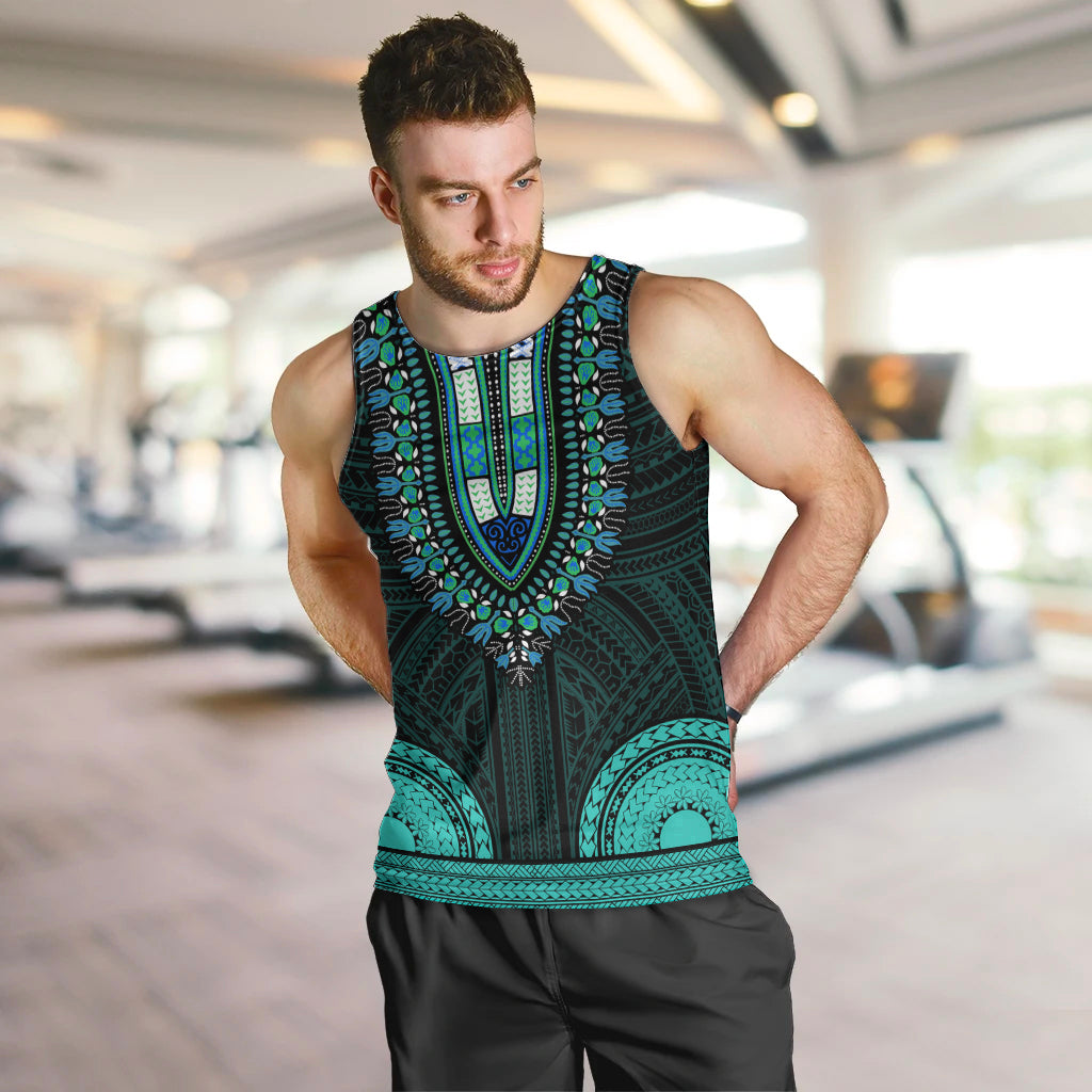 african-dashiki-men-tank-top-with-polynesian-pattern-teal