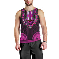 african-dashiki-men-tank-top-with-polynesian-pattern-pink