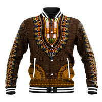 African Dashiki Baseball Jacket With Tapa Pattern - Gold LT9 - Wonder Print Shop