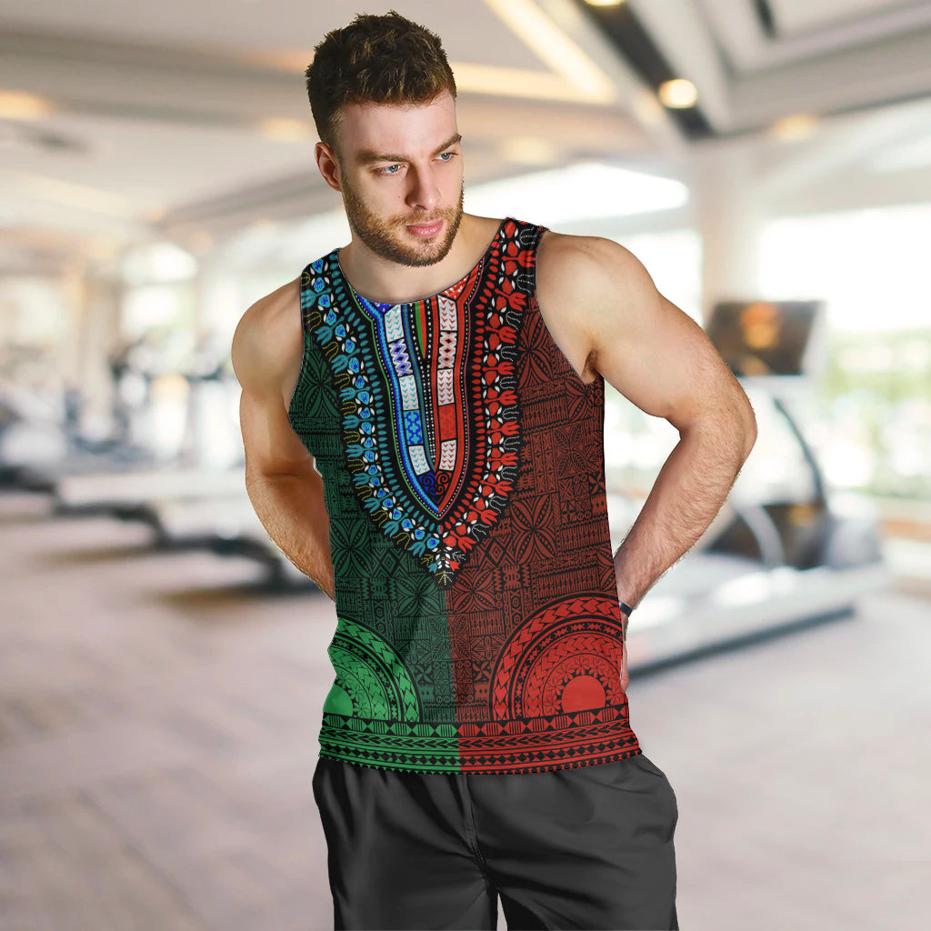 african-dashiki-men-tank-top-with-tapa-pattern-half-green-and-red