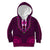 African Dashiki Kid Hoodie With Tapa Pattern - Pink - Wonder Print Shop