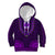 African Dashiki Kid Hoodie With Tapa Pattern - Purple - Wonder Print Shop