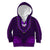 African Dashiki Kid Hoodie With Tapa Pattern - Purple - Wonder Print Shop