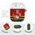 Zimbabwe Cricket Custom AirPods Case The Chevrons Cricket Ball Fire - Wonder Print Shop