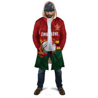 Zimbabwe Cricket Custom Cloak The Chevrons Cricket Ball Fire - Wonder Print Shop