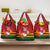 Zimbabwe Cricket Custom Grocery Bag The Chevrons Cricket Ball Fire - Wonder Print Shop