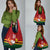 Zimbabwe Cricket Custom Grocery Bag The Chevrons Cricket Ball Fire - Wonder Print Shop