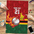 Zimbabwe Cricket Custom Puzzle The Chevrons Cricket Ball Fire - Wonder Print Shop