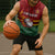 Zimbabwe Cricket Custom Sleeveless Hoodie The Chevrons Cricket Ball Fire - Wonder Print Shop