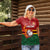 Zimbabwe Cricket Custom Women Polo Shirt The Chevrons Cricket Ball Fire - Wonder Print Shop