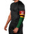 Zimbabwe Cricket Custom Arm Sleeves Zimbabwean Pattern Flag Motif - Wonder Print Shop