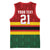 Zimbabwe Cricket Custom Basketball Jersey Zimbabwean Pattern Flag Motif - Wonder Print Shop