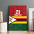 Zimbabwe Cricket Custom Canvas Wall Art Zimbabwean Pattern Flag Motif - Wonder Print Shop