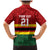 Zimbabwe Cricket Custom Family Matching Mermaid Dress and Hawaiian Shirt Zimbabwean Pattern Flag Motif - Wonder Print Shop