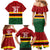 Zimbabwe Cricket Custom Family Matching Mermaid Dress and Hawaiian Shirt Zimbabwean Pattern Flag Motif - Wonder Print Shop