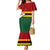 Zimbabwe Cricket Custom Family Matching Mermaid Dress and Hawaiian Shirt Zimbabwean Pattern Flag Motif - Wonder Print Shop
