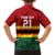 Zimbabwe Cricket Custom Family Matching Off Shoulder Maxi Dress and Hawaiian Shirt Zimbabwean Pattern Flag Motif - Wonder Print Shop