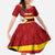Zimbabwe Cricket Custom Family Matching Off Shoulder Maxi Dress and Hawaiian Shirt Zimbabwean Pattern Flag Motif - Wonder Print Shop
