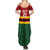 Zimbabwe Cricket Custom Family Matching Summer Maxi Dress and Hawaiian Shirt Zimbabwean Pattern Flag Motif - Wonder Print Shop
