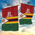 Zimbabwe Cricket Custom Garden Flag Zimbabwean Pattern Flag Motif - Wonder Print Shop