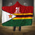 Zimbabwe Cricket Custom Hooded Blanket Zimbabwean Pattern Flag Motif - Wonder Print Shop