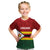 Zimbabwe Cricket Custom Kid T Shirt Zimbabwean Pattern Flag Motif - Wonder Print Shop
