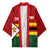 Zimbabwe Cricket Custom Kimono Zimbabwean Pattern Flag Motif - Wonder Print Shop