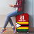 Zimbabwe Cricket Custom Luggage Cover Zimbabwean Pattern Flag Motif - Wonder Print Shop